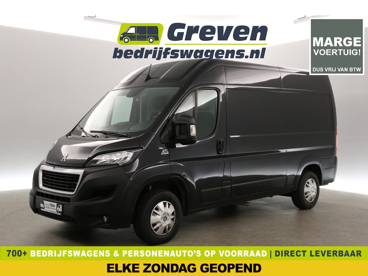 Peugeot Boxer - 2.2 BlueHDI 140PK L2H2 | MARGE! | EXPORT | Airco | Camera | Cruise | 3 Persoons | Navigati - AutoWereld.nl