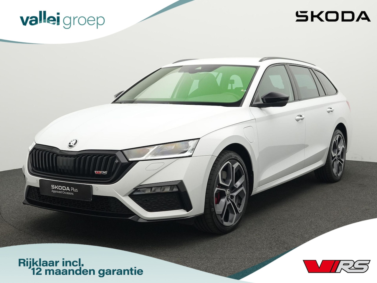 Skoda Octavia Combi - 1.4 TSI iV 245 pk DSG RS | Trekhaak | Adaptief onderstel | Matrix LED | Achteruitrijcamera - AutoWereld.nl