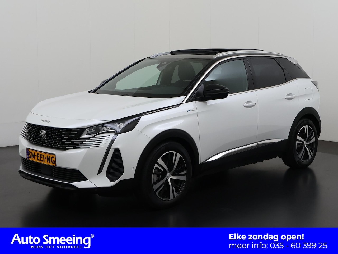 Peugeot 3008 - 1.6 HYbrid 225 GT Line | Leder | Panoramadak | Plug-In | Zondag Open! - AutoWereld.nl