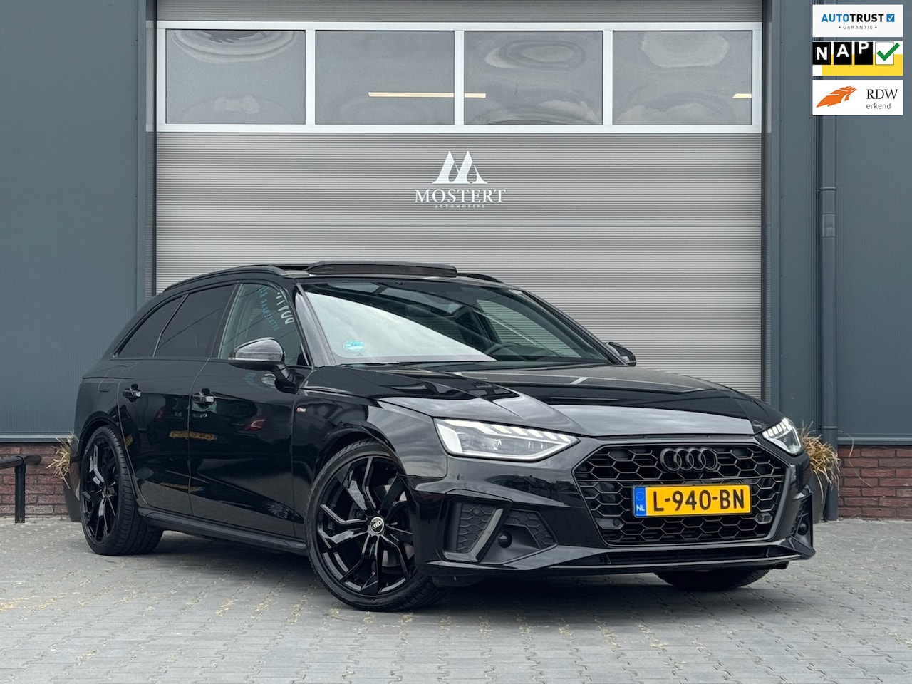 Audi A4 Avant - 35 TFSI/150pk S Line Launch edition Sport|2019|S-line|Dealer|Pano|Trekhaak|Stoelverw.|Lede - AutoWereld.nl