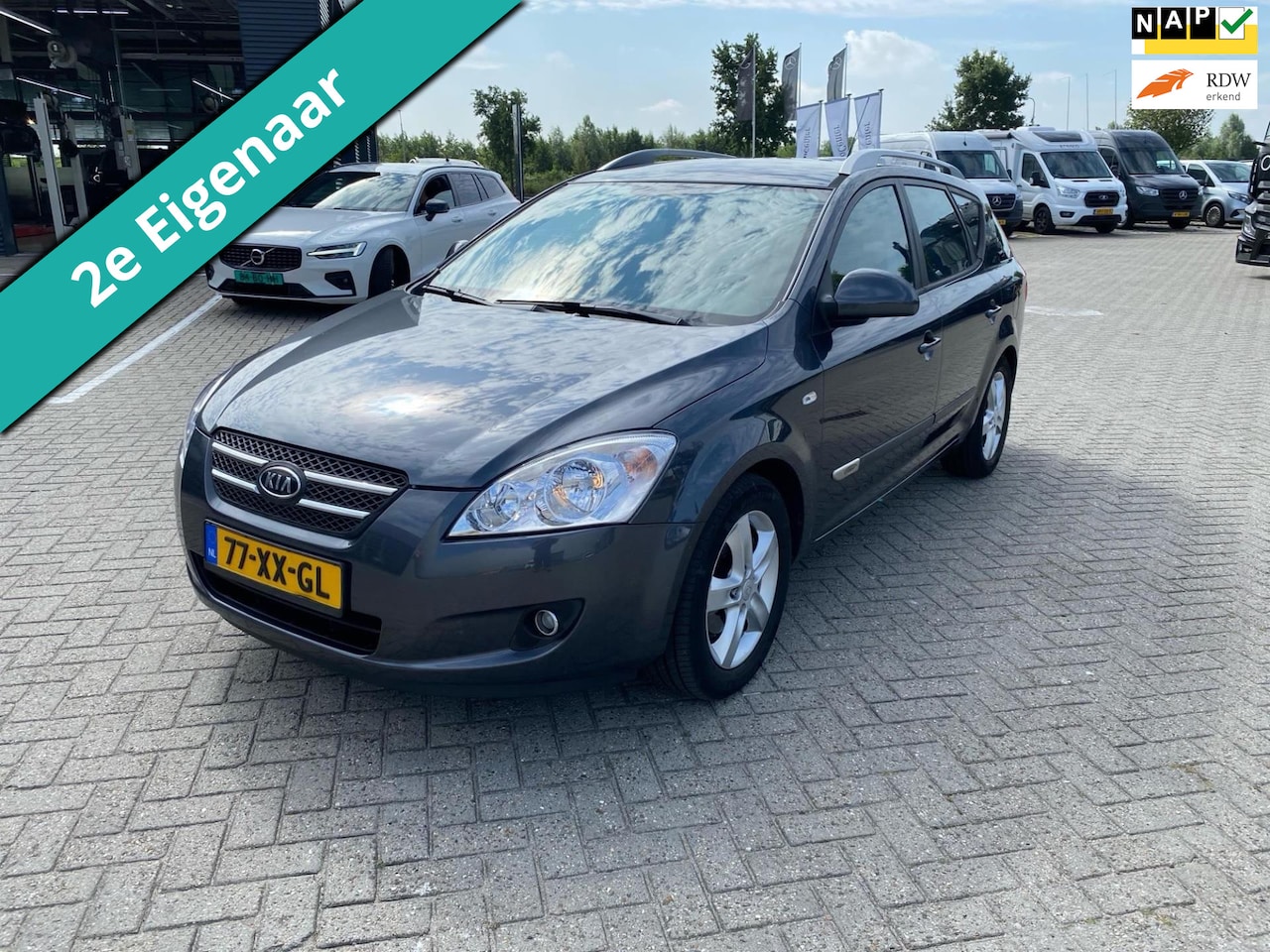 Kia Cee'd Sporty Wagon - 1.6i 122pk Clima Trekhaak 1200kg. 2e eigenaar Historie - AutoWereld.nl