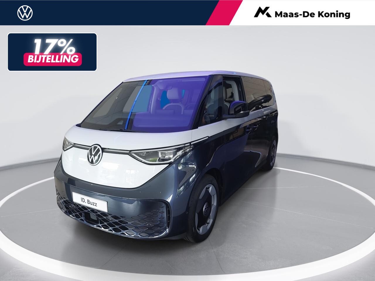 Volkswagen ID. Buzz - Pro Bulli Elektromotor 210 kW (286 pk) 3239 mm Ele Design Pakket Plus l Open & Close Pakke - AutoWereld.nl