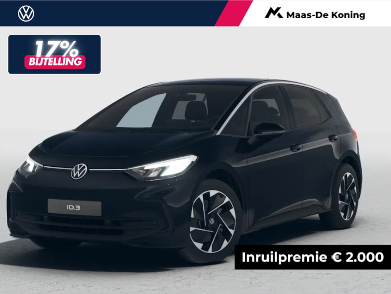 Volkswagen ID.3 - Pure Business 52 kWh accu. 170 pk · Black Edition Pakket · - AutoWereld.nl