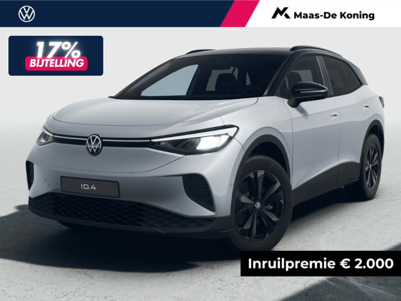 Volkswagen ID.4 - Limited Edition 52 kWh accu 170 PK · Draadloze telefoonlader · Achteruitrijcamera · - AutoWereld.nl