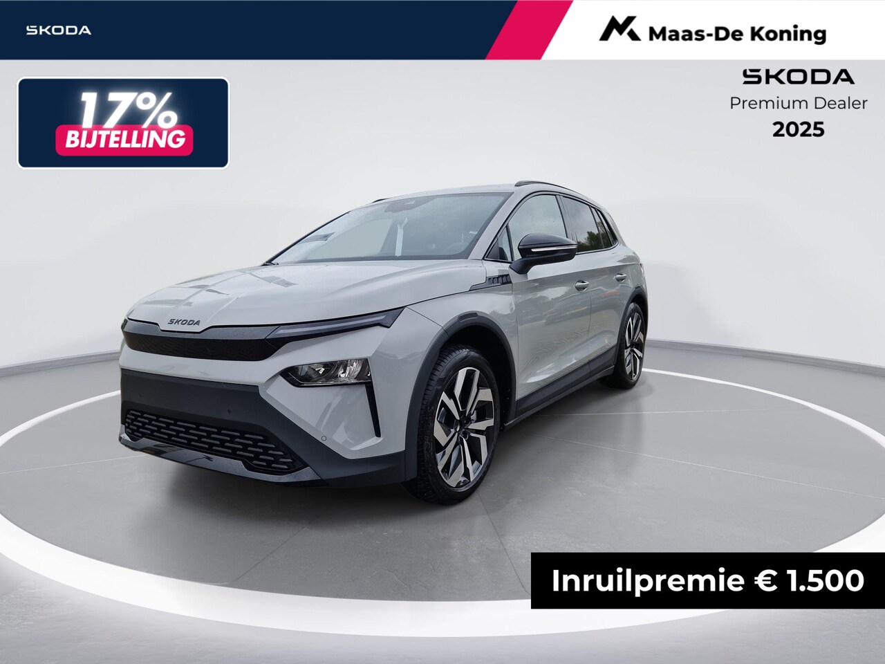 Skoda Elroq - Sportline Elektromotor 210 kW / 286 PK SUV Elektri | Clever Pakket | Trekhaak wegklapbaar - AutoWereld.nl