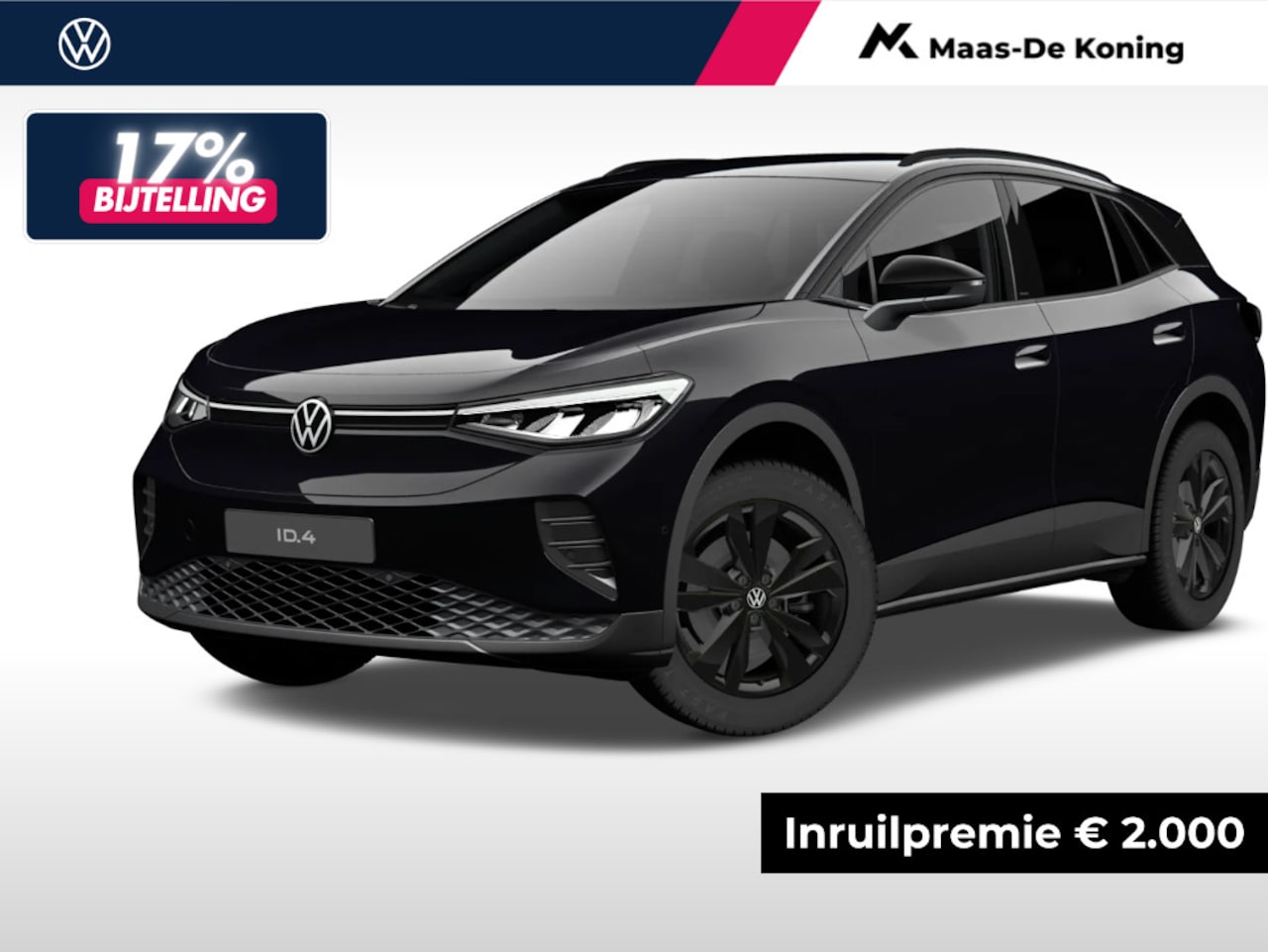Volkswagen ID.4 - Limited Edition 52 kWh accu. 170 pk · Trekhaak, elektrisch uitklapbaar · achteruitrijcamer - AutoWereld.nl