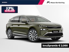 Skoda Enyaq iV - Business Edition Elektromotor 210 kW / 286 PK SUV | Metallic Lak | Cognac Leder | Trekhaak
