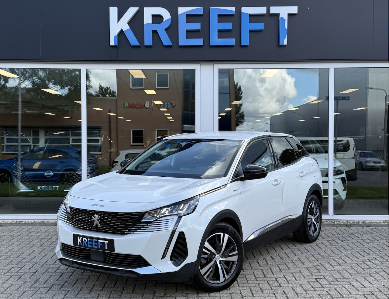 Peugeot 3008 - 1.6 HYbrid 225 Allure Pack Business Parelmoer Wit | - AutoWereld.nl