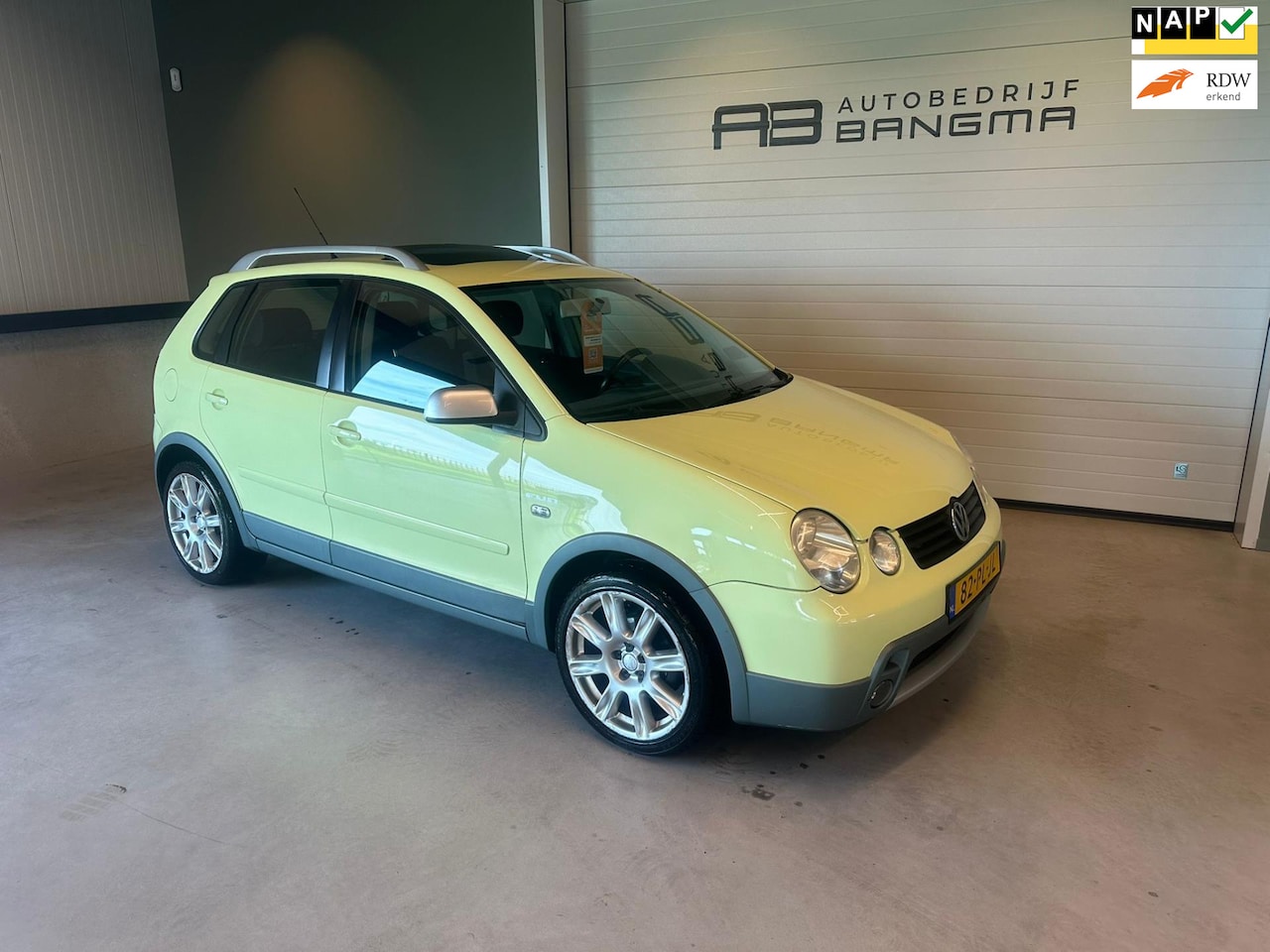 Volkswagen Polo - CROSSPOLO 1.4-16V 5-DEURS FUN-uitv/AIRCO/LM-VELGEN/CRUISE CONTROL/SCHUIFDAK/nwe APK+ONDERH - AutoWereld.nl