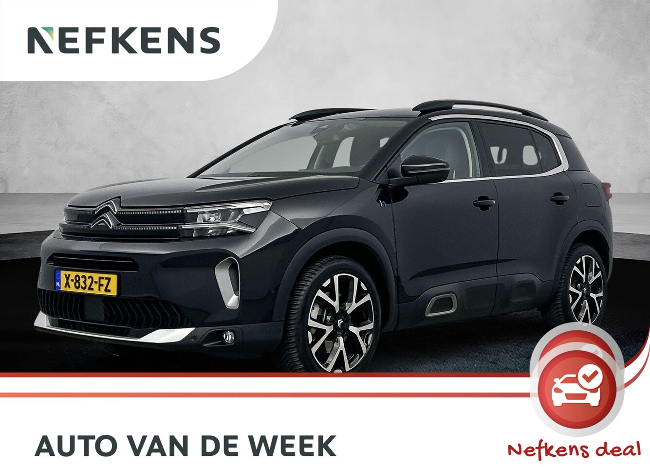 Citroën C5 Aircross - 225pk Plug-in Hybrid Shine | Gratis Garantie Pakket | Accu 100% | LEER | Camera | FULL LED - AutoWereld.nl