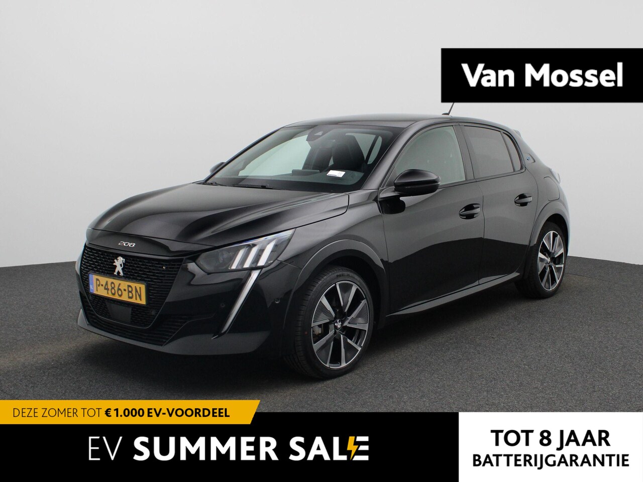 Peugeot e-208 - EV GT Pack 50 kWh | Automaat | LMV | LED | Virtual cockpit | Panorama dak | Navigatie | Cl - AutoWereld.nl