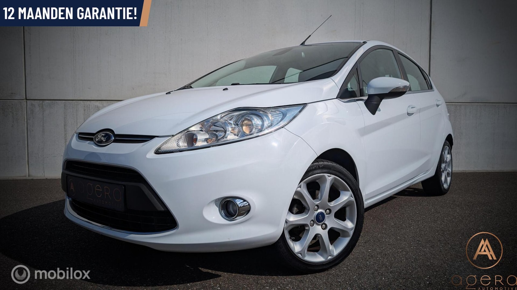Ford Fiesta - 1.25 Titanium 1.25 Titanium, Leder, Stoelverwarming, Cruise - AutoWereld.nl