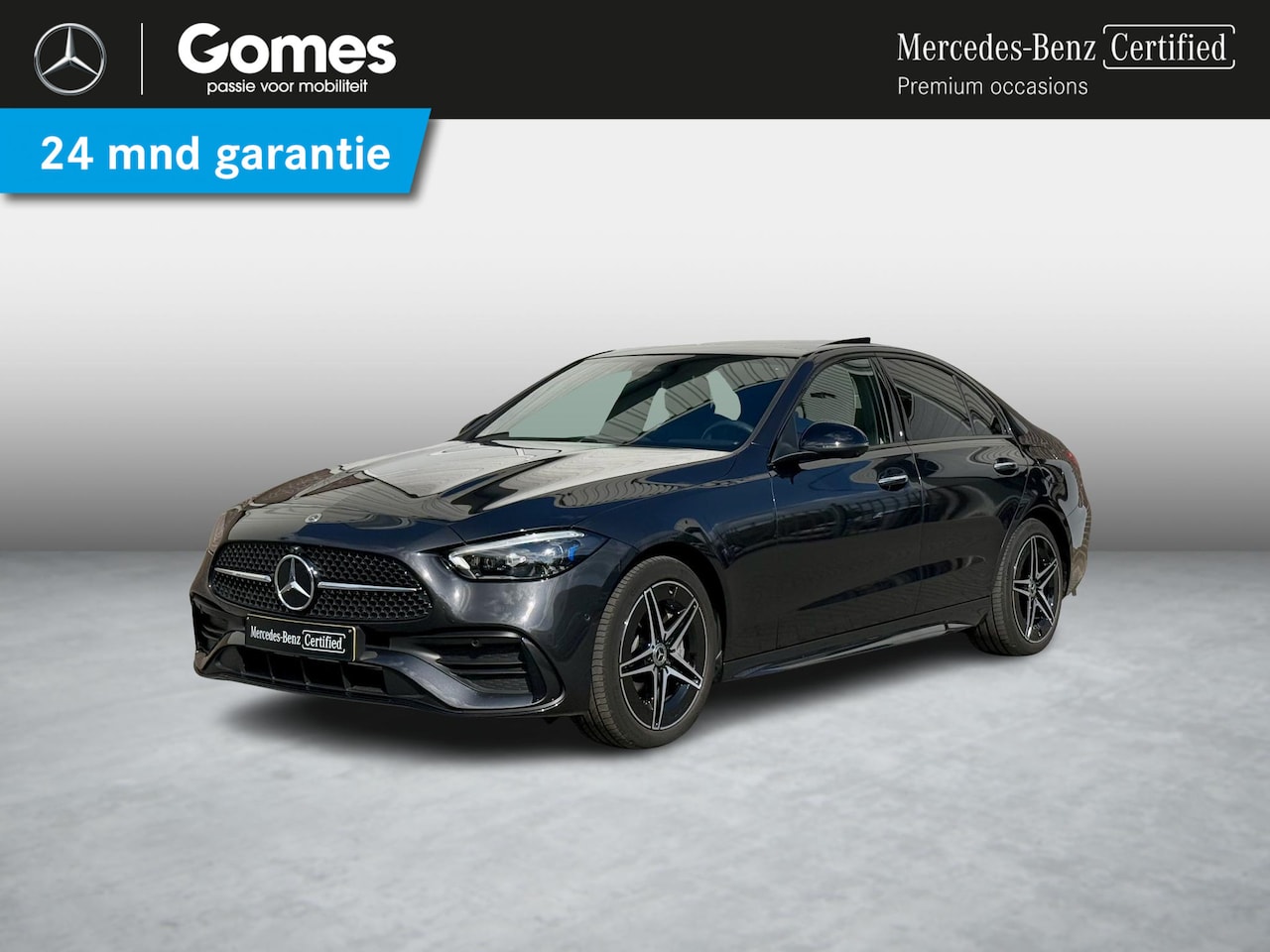Mercedes-Benz C-klasse - 300 e AMG Line | Panoramadak | BURMESTER | - AutoWereld.nl