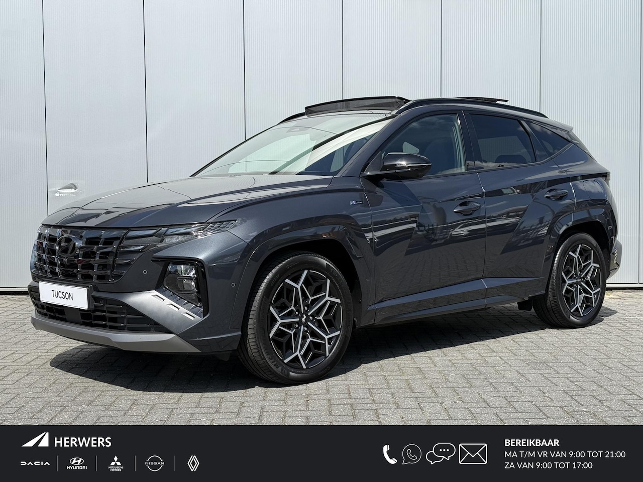 Hyundai Tucson - 1.6 T-GDI PHEV 265pk N Line Sky 4WD / Rondomzicht camera / Apple Carplay Android Auto / Ad - AutoWereld.nl