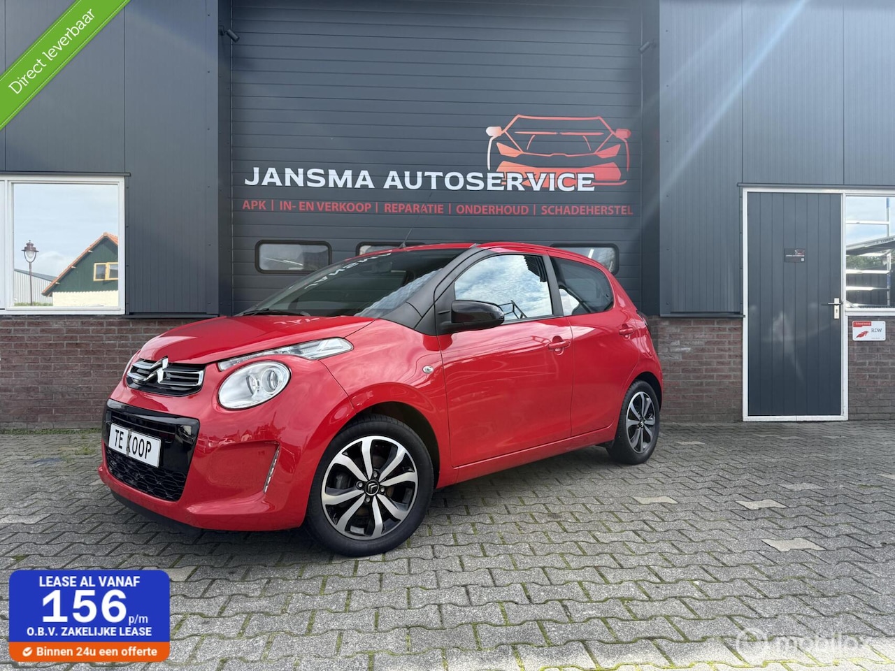 Citroën C1 - 1.0 VTi Airscape Urban Ride|Cruise|Carplay! - AutoWereld.nl