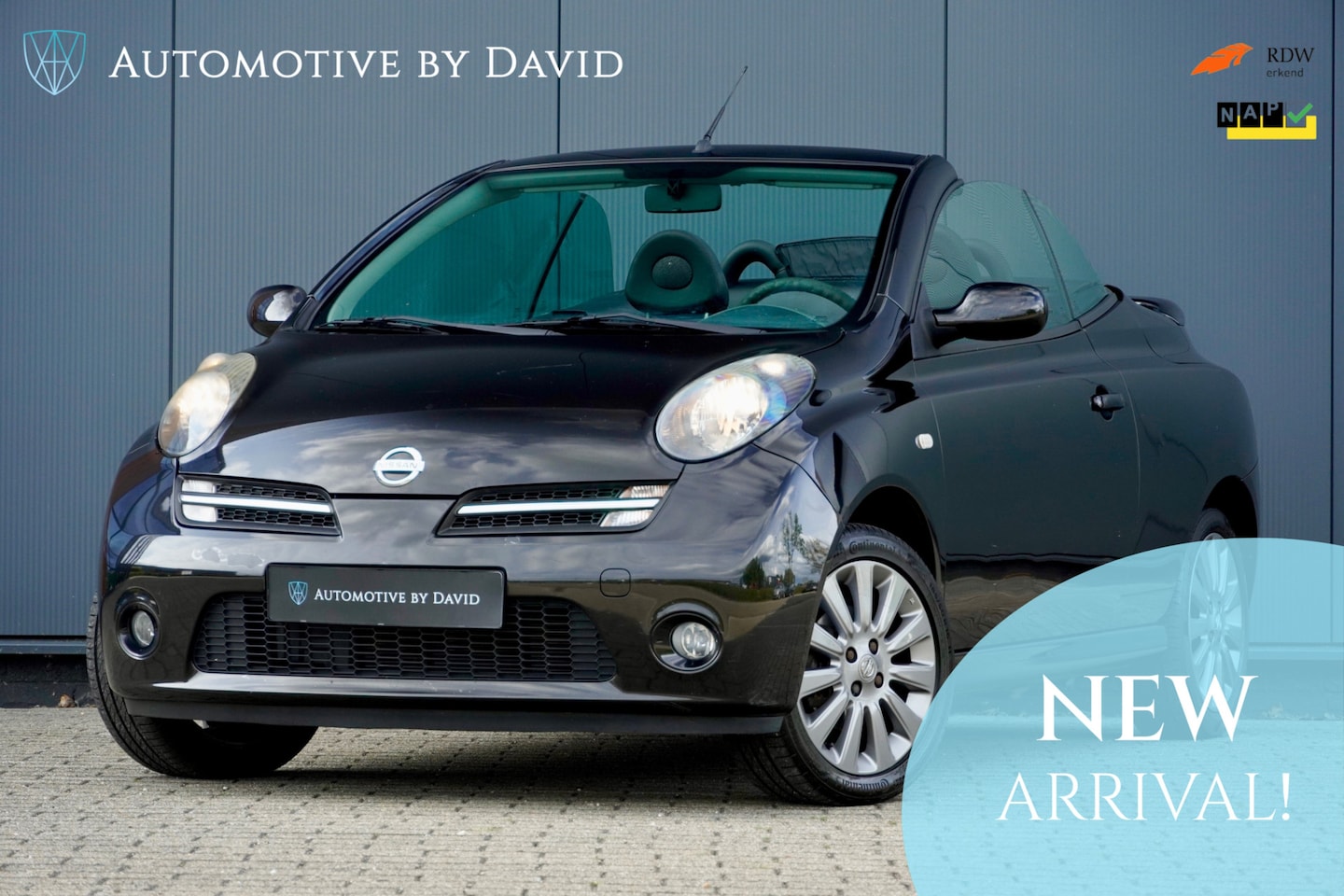 Nissan Micra - 1.6 110 pk CABRIO TEKNA PLUS / NIEUWE APK / VOLLEDIGE ONDERHOUDSHISTORIE / CLIMATE CONTROL - AutoWereld.nl
