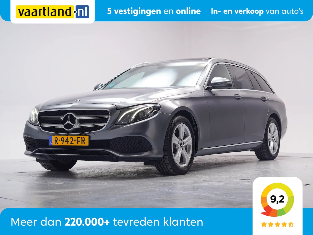 Mercedes-Benz E-klasse - 250 Premium Plus Aut. [Schuif/Kanteldak Stoelverwarming Ambient Light] - AutoWereld.nl