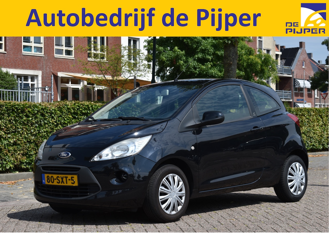 Ford Ka - 1.2 Cool & Sound start/stop NL auto:[ Airco:[ Radio/cd speler:[ elektrische buitenspiegels - AutoWereld.nl
