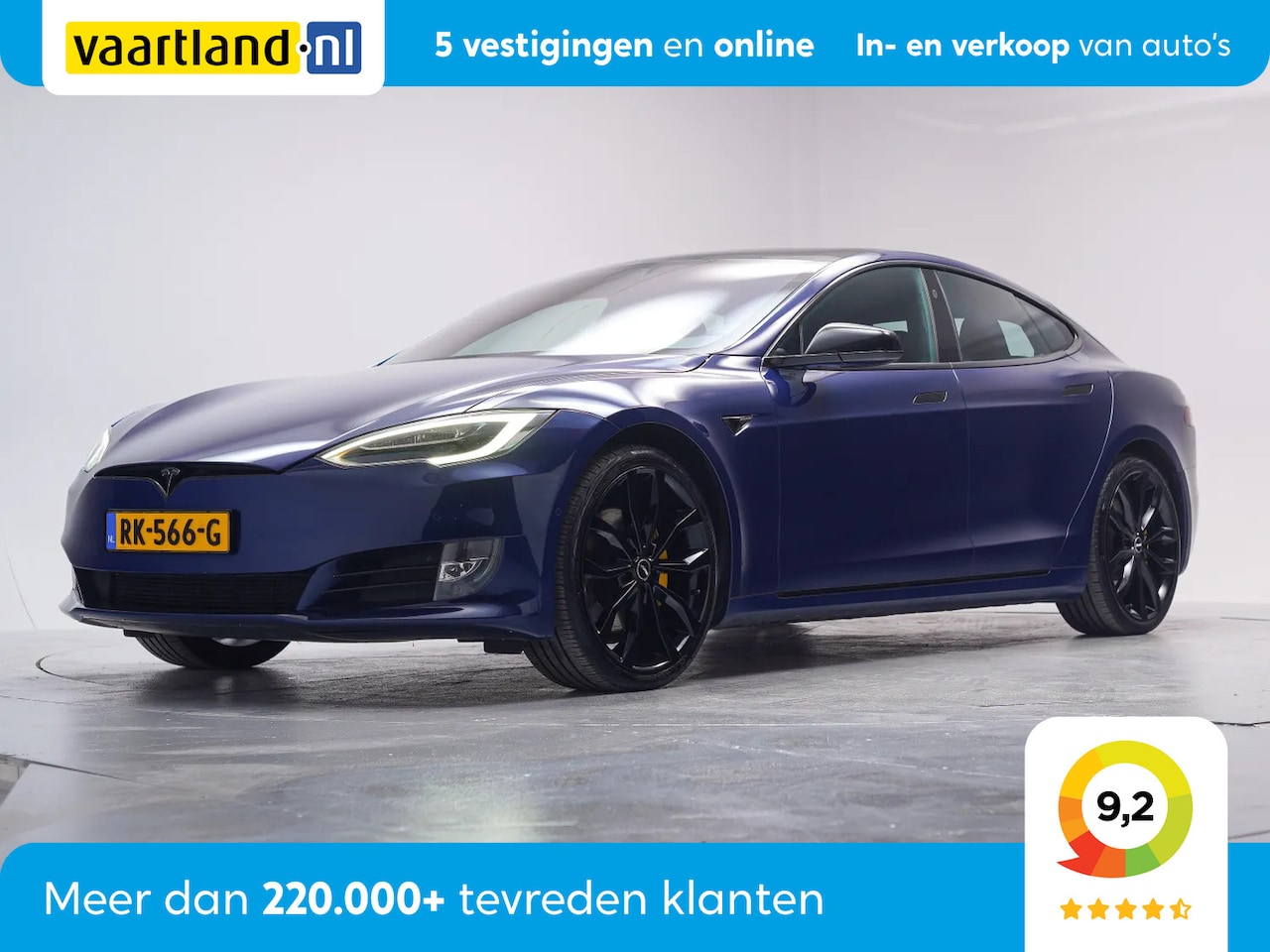 Tesla Model S - 75D Base [ Pano Half Leder Camera ] - AutoWereld.nl