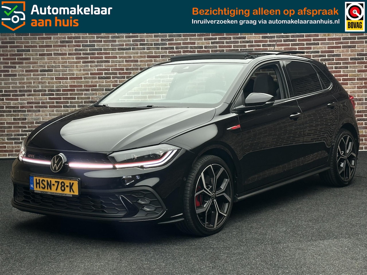 Volkswagen Polo - 2.0 TSI GTI Panorama IQ DSG Camera GARANTIE DEALER! - AutoWereld.nl