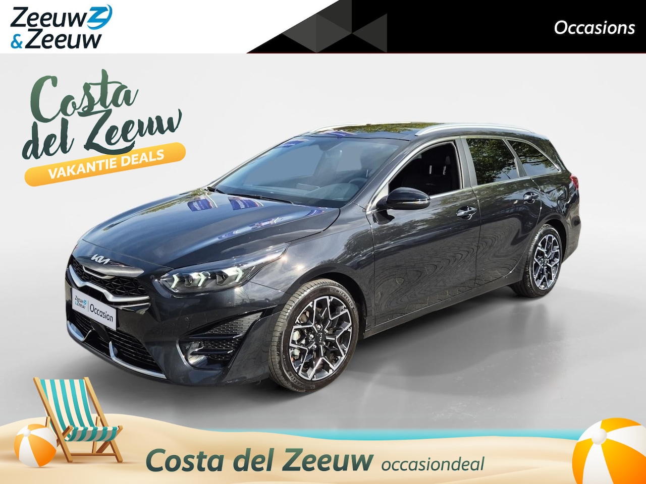 Kia Cee'd Sportswagon - Ceed 1.5 T-GDi GT-Line | Airco | Navi | Camera | LM Velgen | Privacy Glass | Stoelverwarmi - AutoWereld.nl