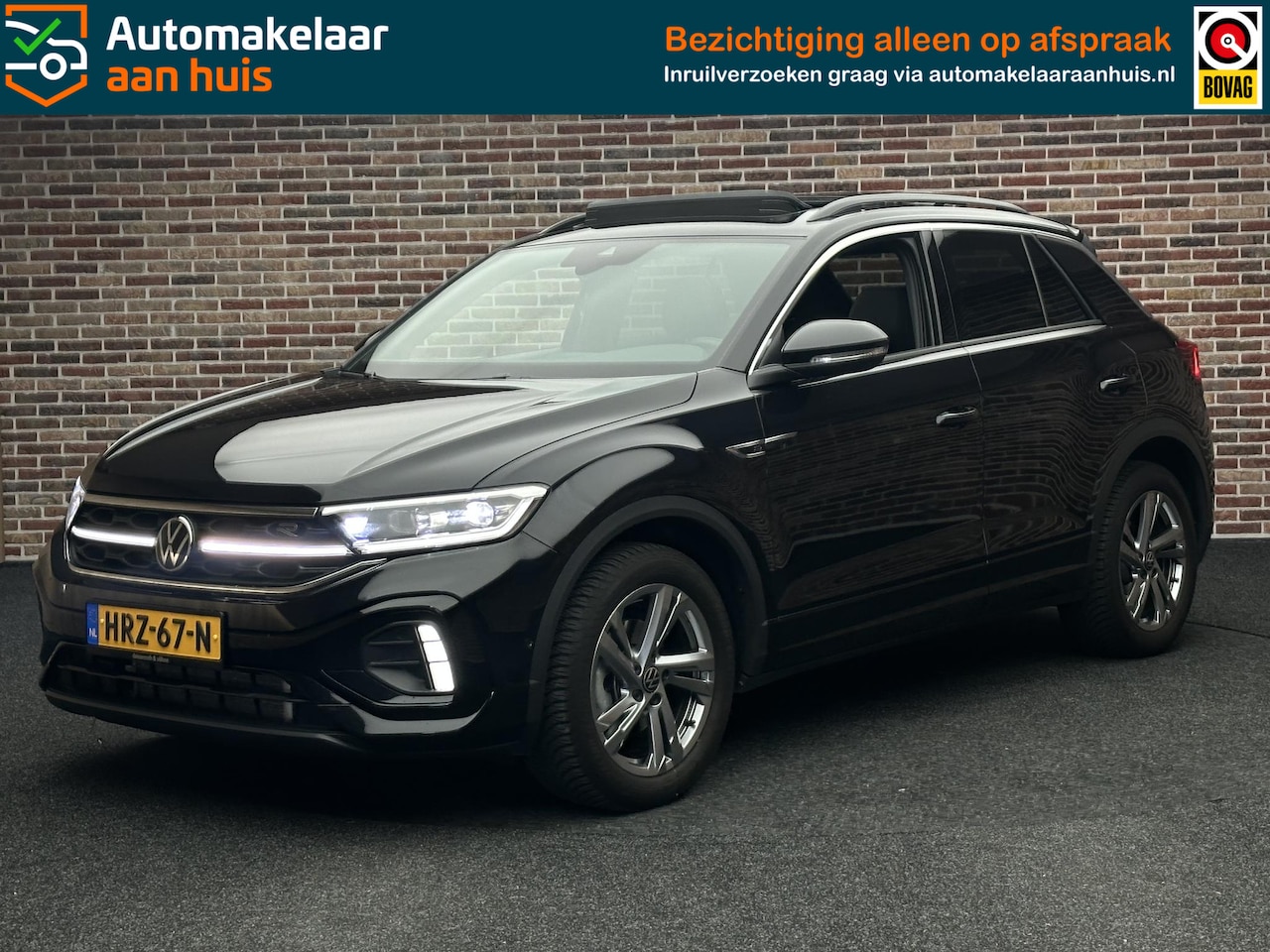 Volkswagen T-Roc - 1.5 TSI R-Line Panorama Led IQ Camera Virtual Stoelmassage - AutoWereld.nl