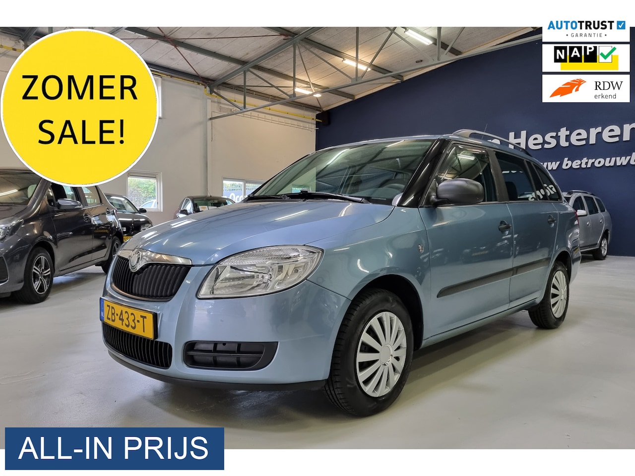 Skoda Fabia Combi - 1.2-12V Ambition Business Line ✅NIEUWE APK ✅GARANTIE - AutoWereld.nl