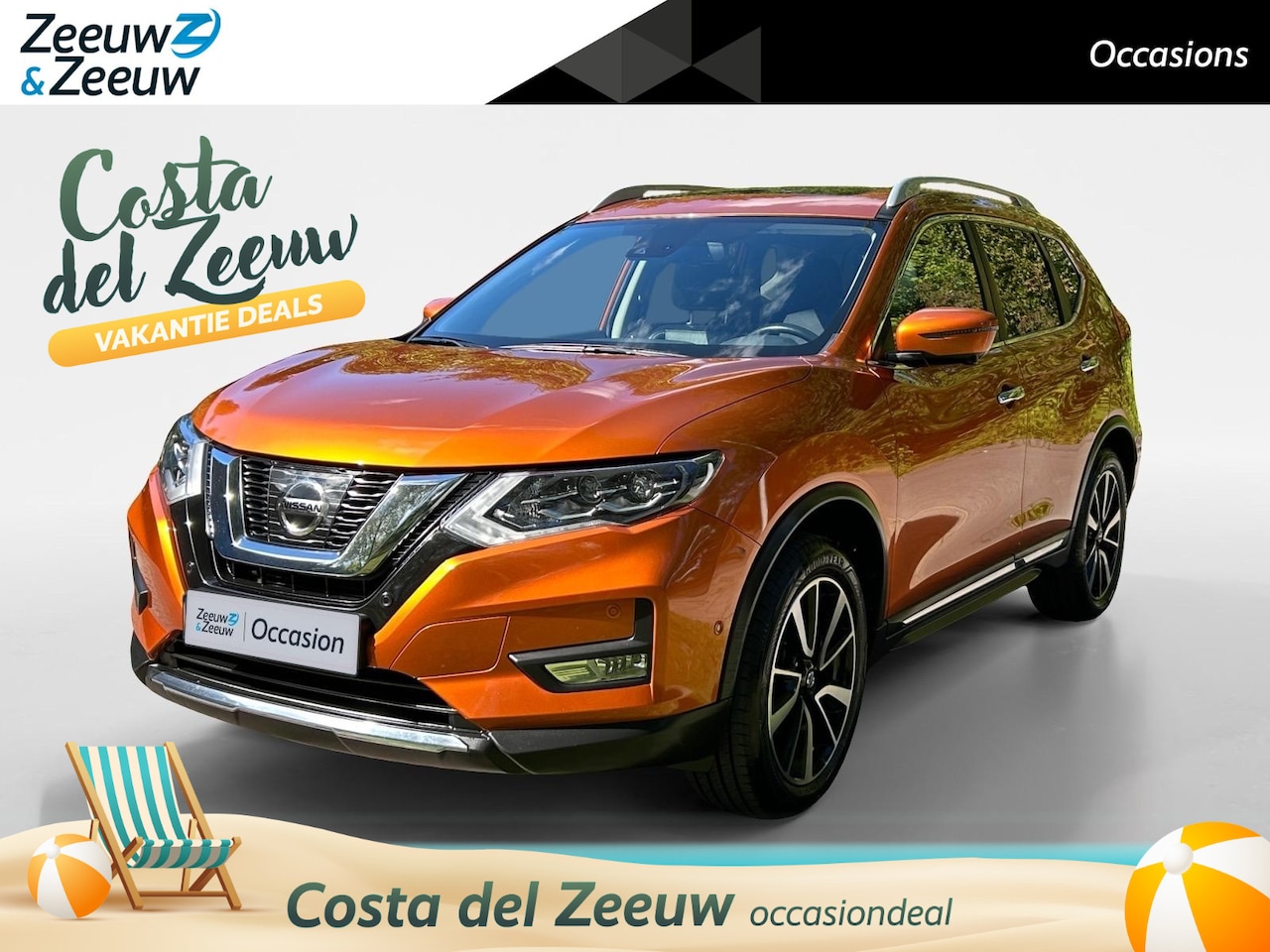 Nissan X-Trail - 1.6 DIG-T Tekna Super complete uitvoering met trekhaak , goed onderhouden . - AutoWereld.nl