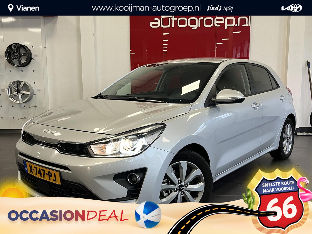 Kia Rio - 1.0 T-GDi MHEV DynamicPlusLine | Slechts 4.299km gereden! | Mét trekhaak | Apple Carplay/A - AutoWereld.nl