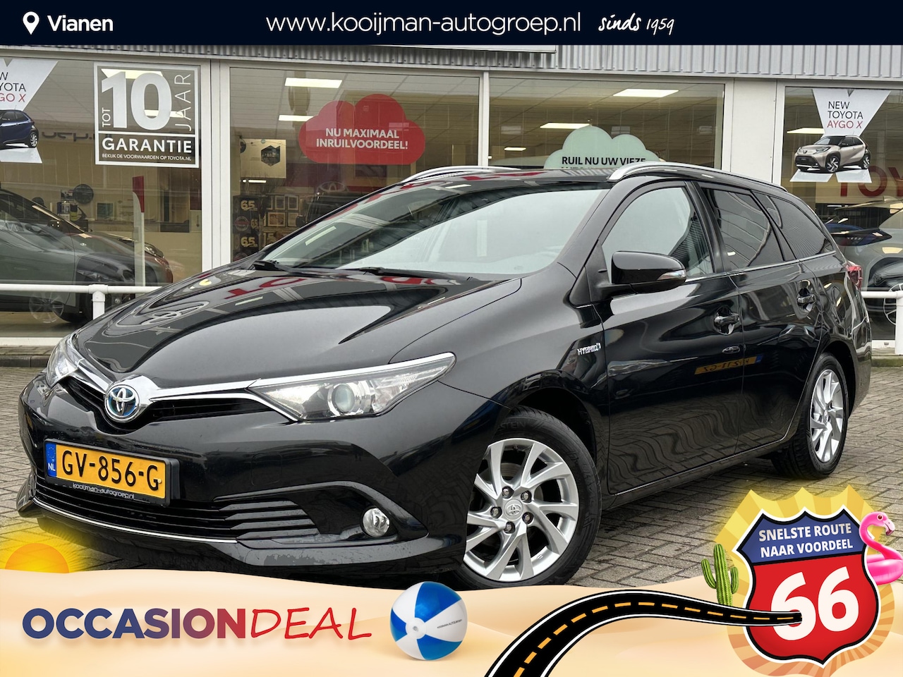 Toyota Auris Touring Sports - 1.8 Hybrid Dynamic 1.8 Hybrid Dynamic - AutoWereld.nl