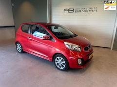 Kia Picanto - 1.0 CVVT R-SPORTbyKIA-uitv/AIRCO/NAVIGATIE/LM-VELGEN/BLUETOOTH/ISOFIX/TREKHAAK/HALF LEER/A