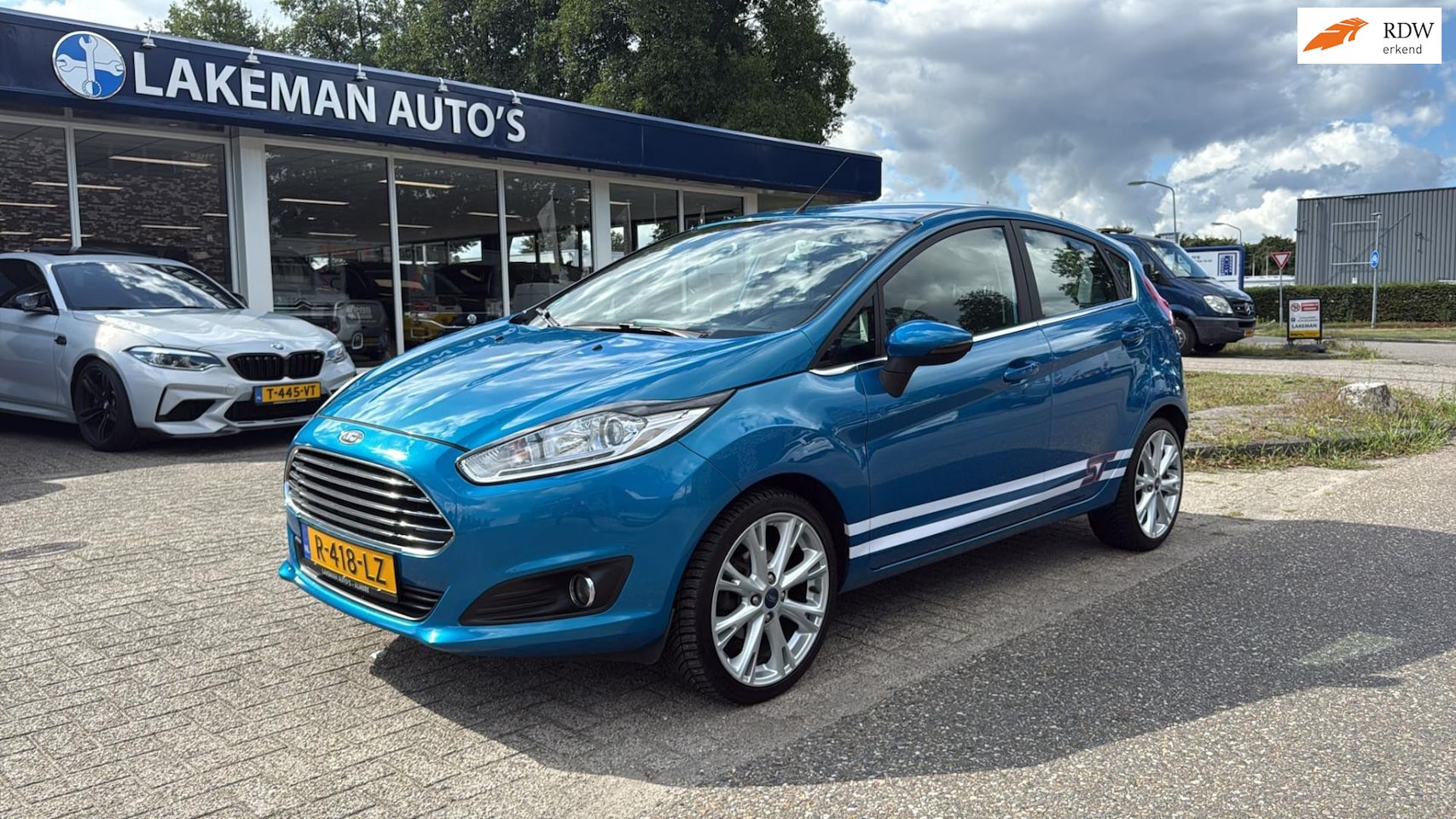 Ford Fiesta - 1.0 EcoBoost Titanium Blueline Huurkoop Inruil APK Garantie - AutoWereld.nl