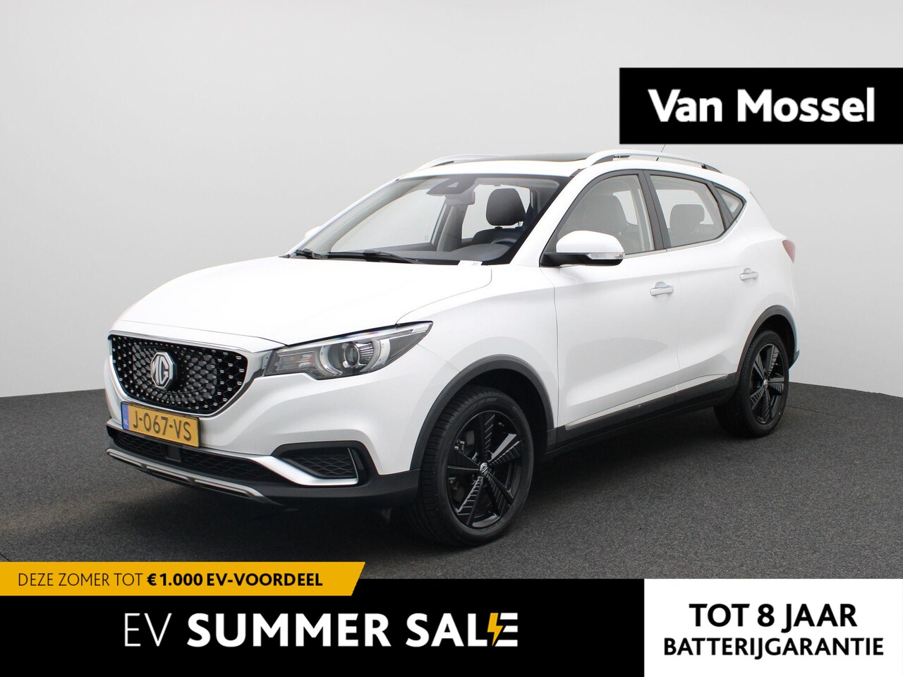 MG ZS - Luxury 45 kWh | Automaat | Panoramadak | Leder | Navigatie | Airco | Achteruitrijcamera | - AutoWereld.nl
