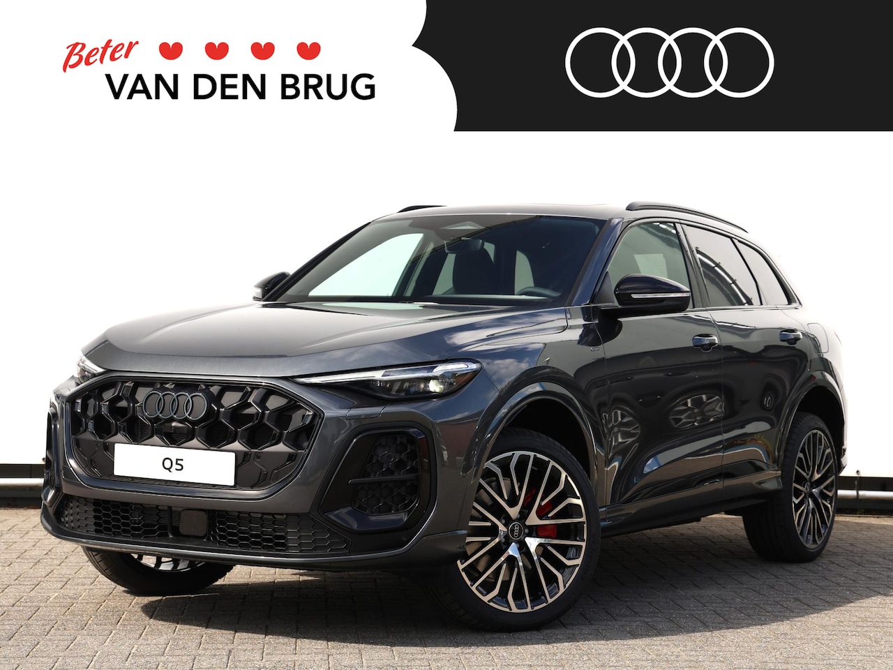 Audi Q5 - S edition Competition 2.0 TFSI e 270 kW / 367 PK | Luchtvering | Pano | Techniek plus | 21 - AutoWereld.nl