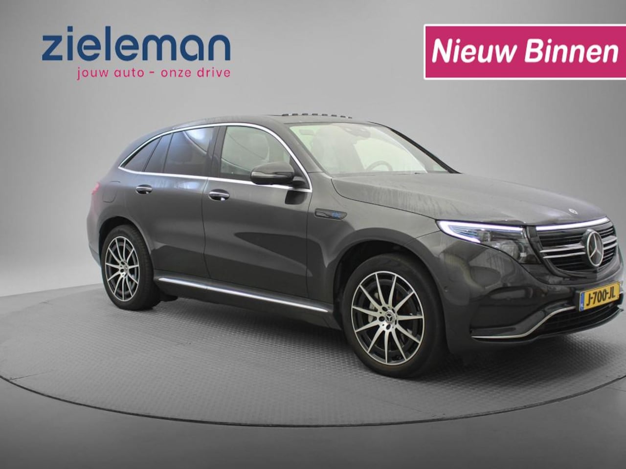 Mercedes-Benz EQC - 400 4MATIC Business Solution AMG 80 kWh - Camera, Memory, Stoelverw. - AutoWereld.nl
