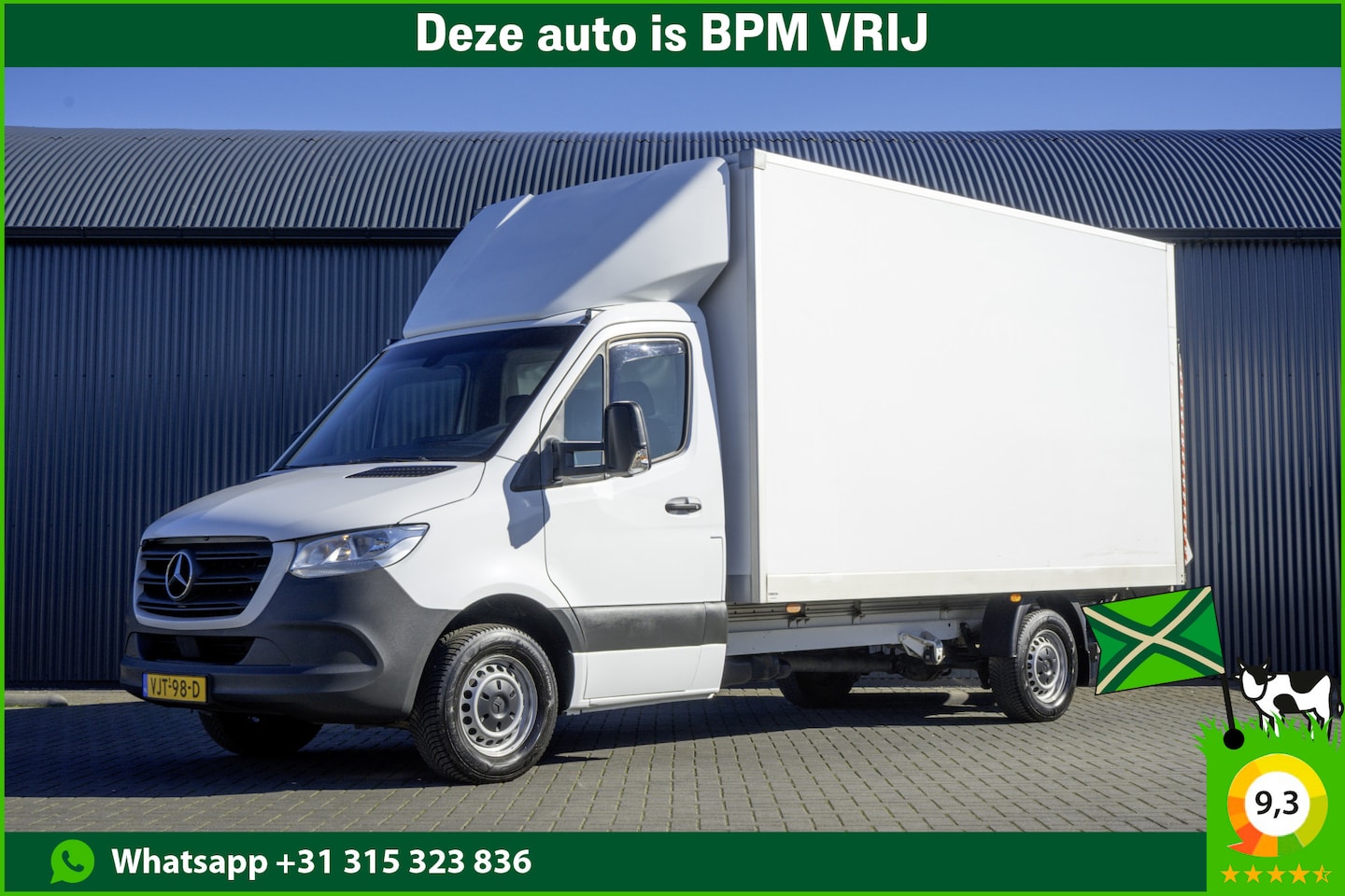 Mercedes-Benz Sprinter - 314 CDI L3 Bakwagen met laadklep | Automaat | Mbux | Carplay | Camera | Navigatie | Climat - AutoWereld.nl