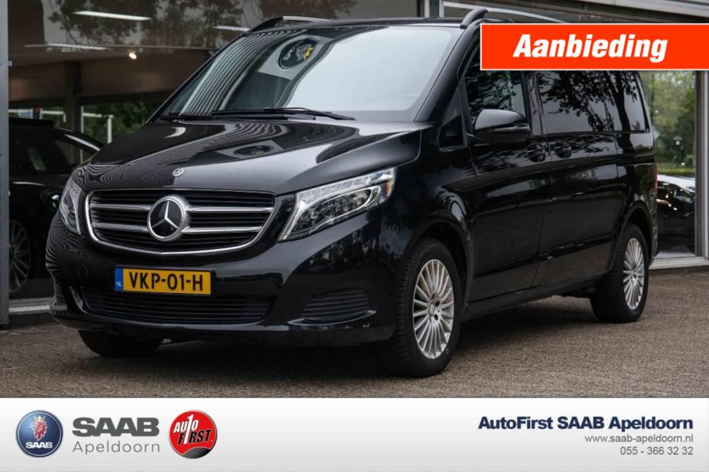 Mercedes-Benz V-klasse - 4-Matic Kort Edition Navi Cruise Camera Trekhaak - AutoWereld.nl