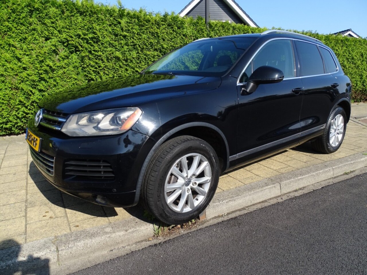 Volkswagen Touareg - 3.6 FSI HIGHLINE-Trkh-Navi-Clima-Media app-PDC-Cam-Blth- - AutoWereld.nl