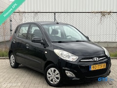 Hyundai i10 - 1.2 Plus 2012 Airco 5D Zwart Nieuwe APK