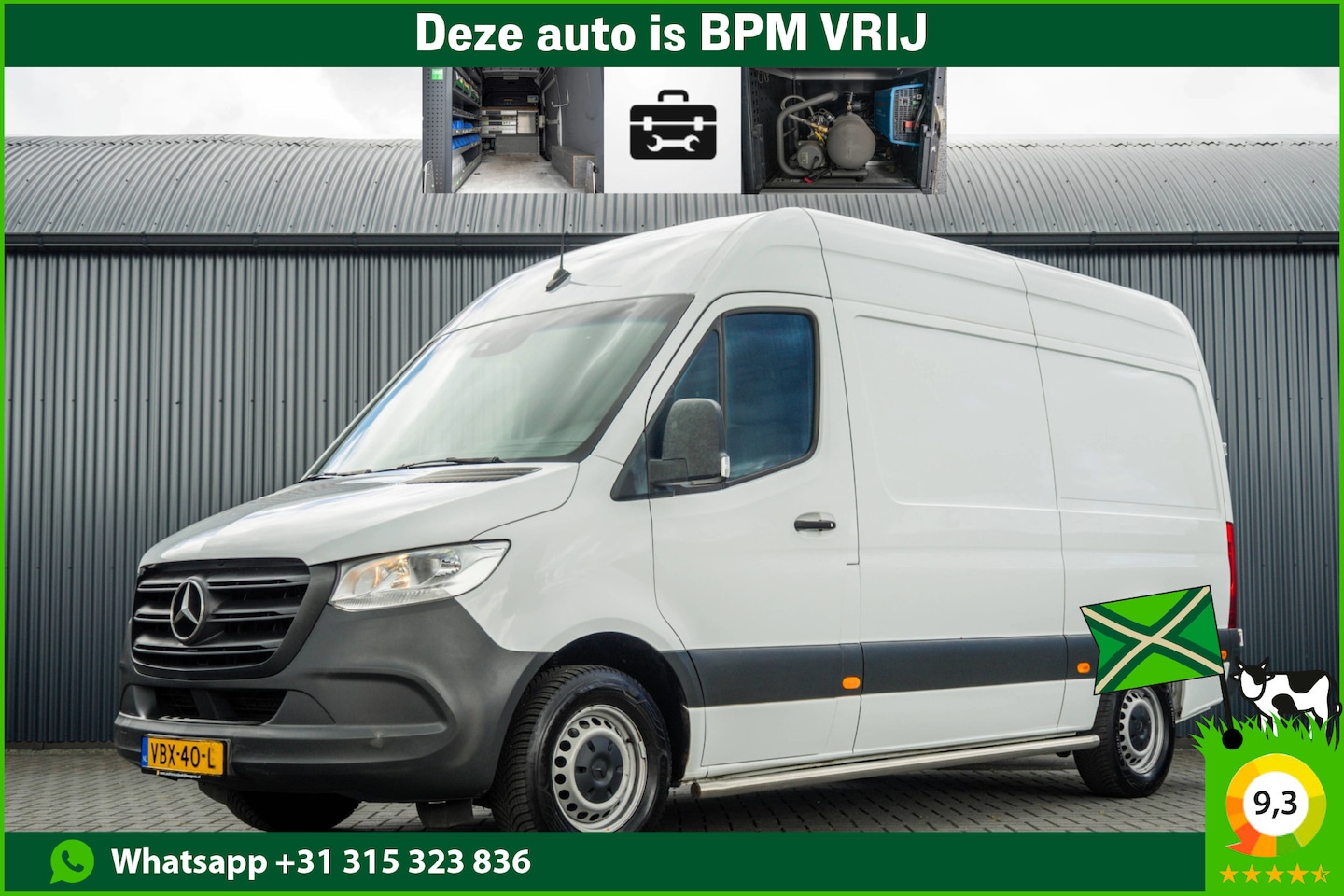 Mercedes-Benz Sprinter - 311 CDI | L2H2 | Camera | CarPlay | Climate | Inrichting | Omvormer | Oprijplaat | Euro 6 - AutoWereld.nl