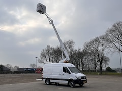 Mercedes-Benz Sprinter - 516 160pk Hoogwerker 14 meter Euro 6 Pto Omvormer Verkeersbord Bedieningspaneel Kastinrich
