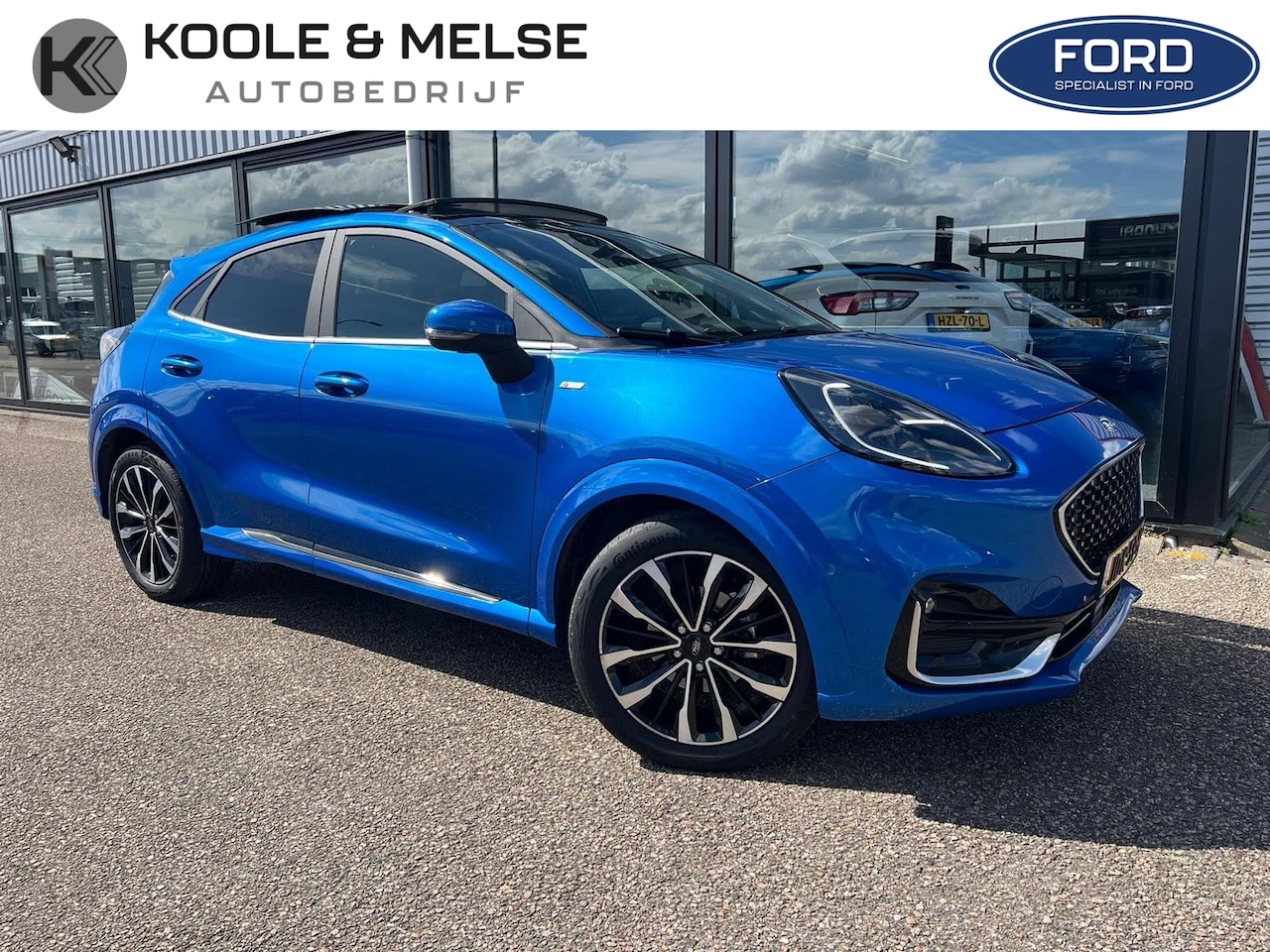 Ford Puma - 1.0i Ecoboost Hybrid 125pk ST-Line Vignale, PANO, trekhaak - AutoWereld.nl