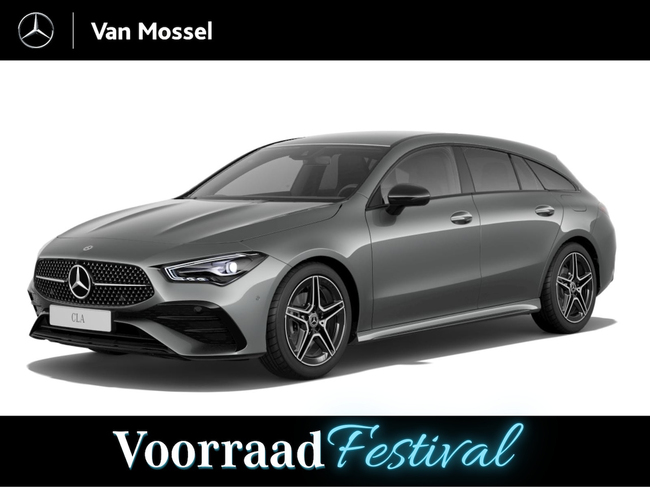 Mercedes-Benz CLA-klasse Shooting Brake - 180 Star Edition AMG LIMITED Nightpakket / Panoramaschuifdak / Smartphone-integratie / Dod - AutoWereld.nl