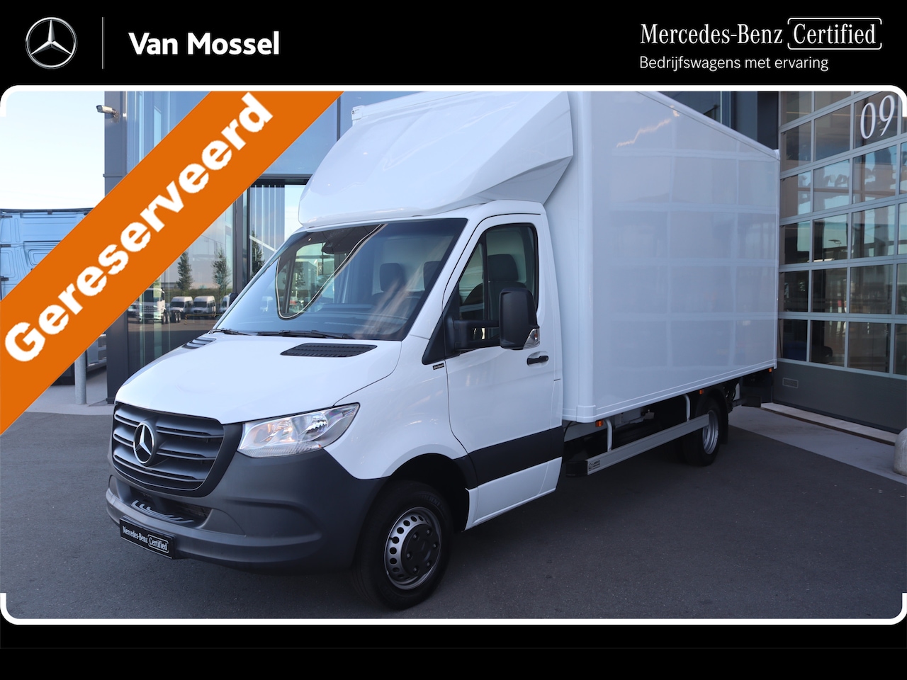 Mercedes-Benz Sprinter - 519 CDI Aut. Bakwagen/Laadklep |AIRCO/CRUISE/CAMERA |Certified - AutoWereld.nl