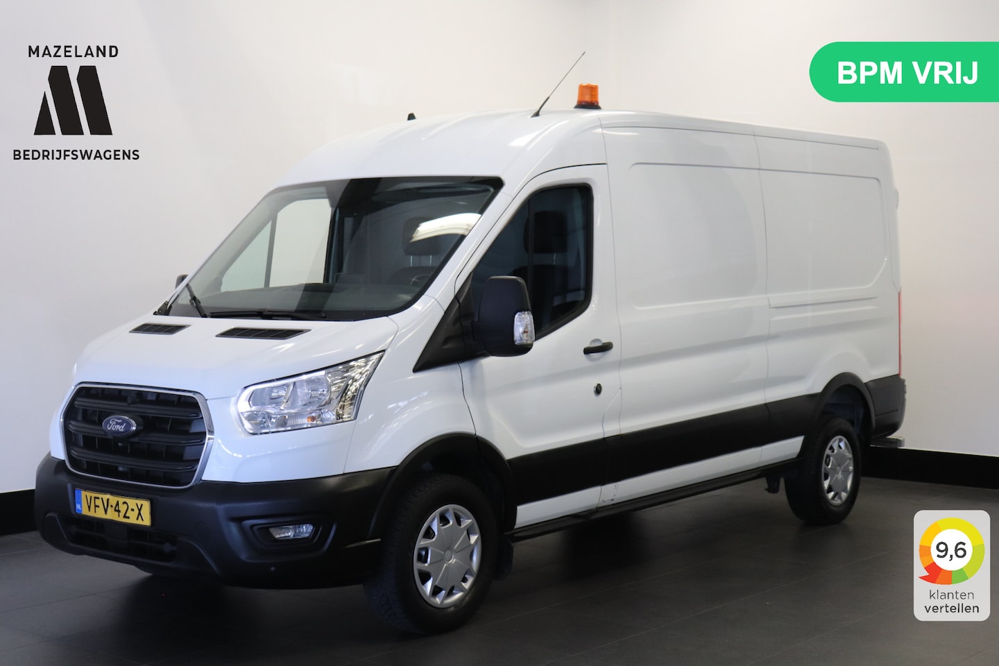 Ford Transit - 2.0 TDCI 130PK L3H2 EURO 6 - Airco - Navi - Cruise - € 14.950,- Excl. - AutoWereld.nl