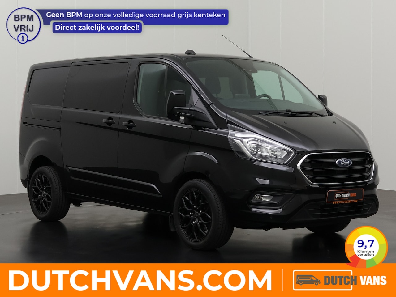 Ford Transit Custom - 2.0TDCi 130PK Automaat Dubbele Cabine Limited | Navigatie | Camera | 2xSchuifdeur | Trekha - AutoWereld.nl