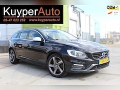 Volvo V60 - 2.4 D6 AWD Plug-In Hybrid R-Design 4 wheel vol leder trekhaak multimedia voorb