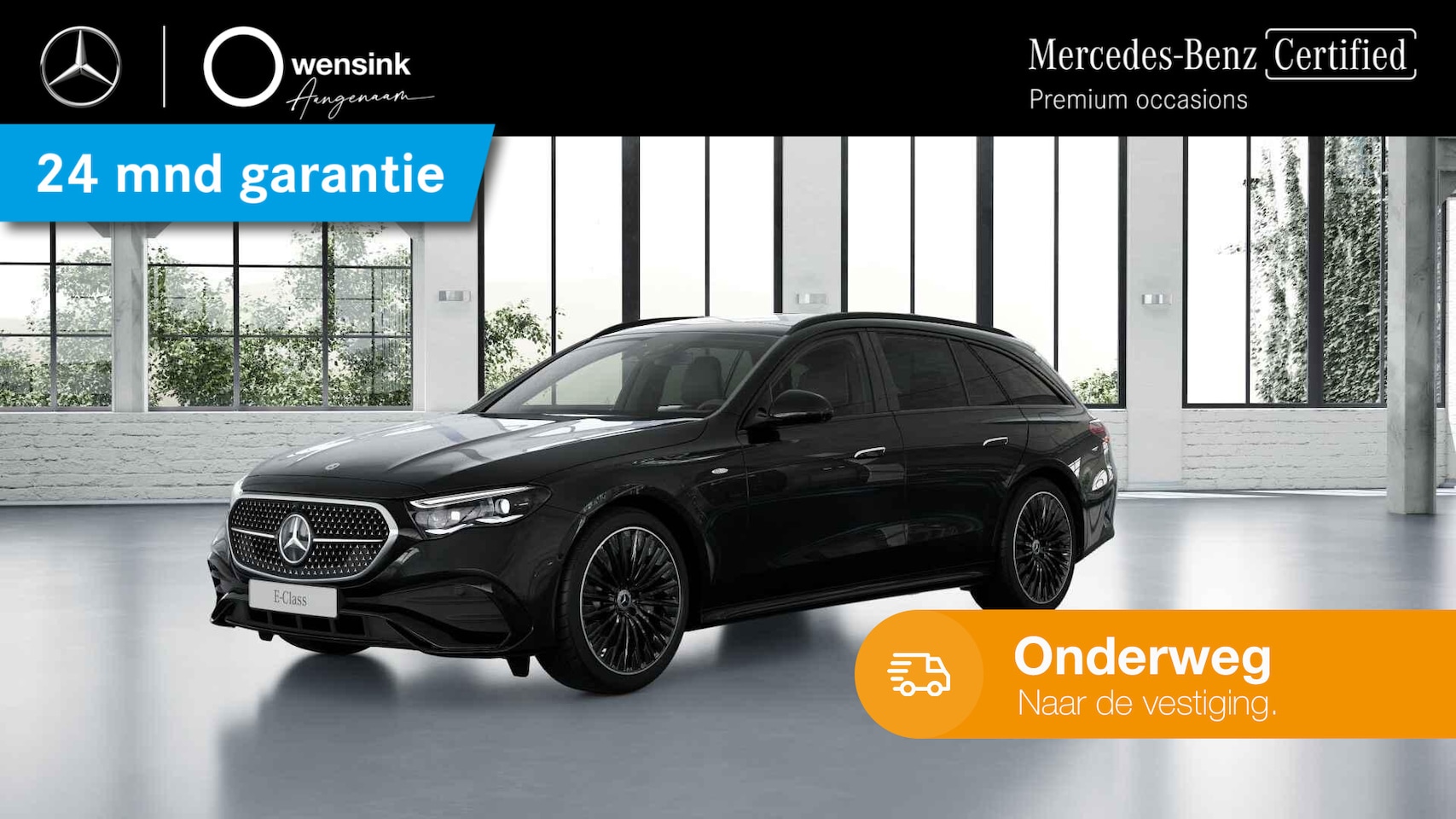 Mercedes-Benz E-klasse Estate - 300 de AMG Line | Panoramadak | Trekhaak | Burmester | 20 inch | Winter pakket | Night pak - AutoWereld.nl