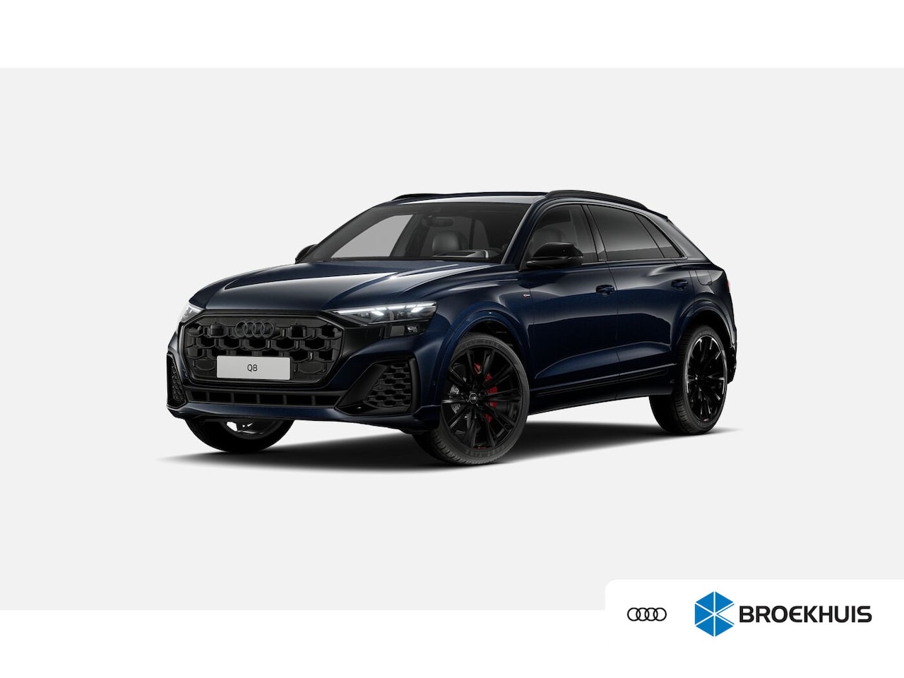 Audi Q8 - Pro Line S 55 TFSI e quattro 394 pk Assist. pakket Tour & City & Park & Nachtzicht | Elek. - AutoWereld.nl