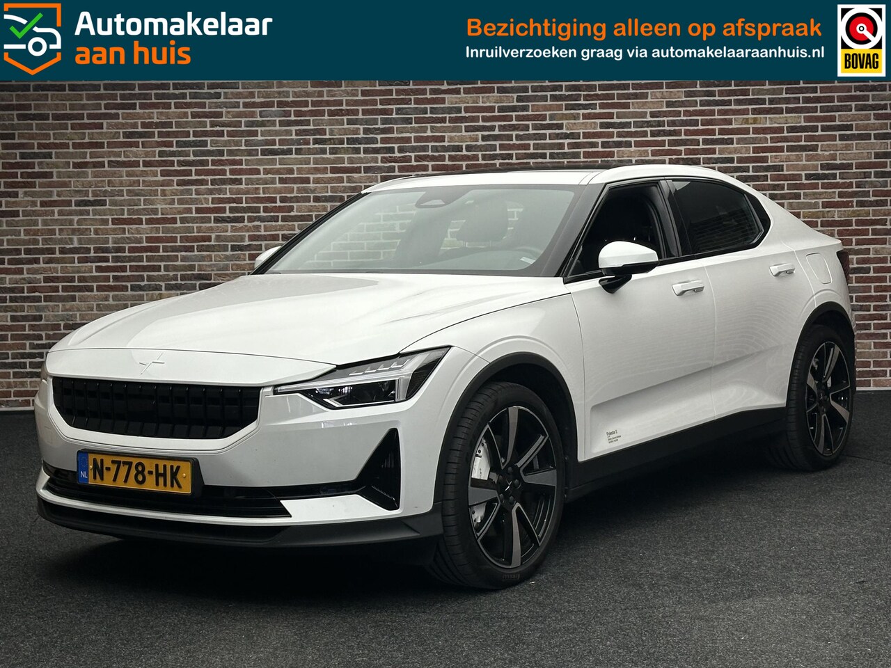 Polestar 2 - Standard Range Single Motor 63kWh Memory Panorama Camera Trekhaak 1e Eig NL - AutoWereld.nl